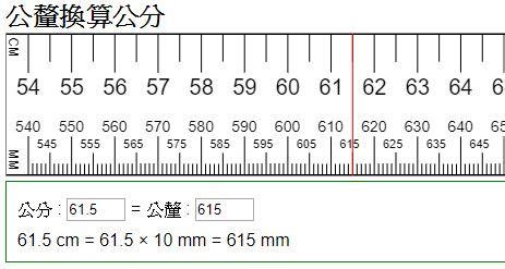 30釐米幾公分